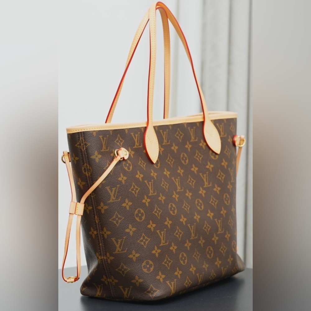 Louis Vuitton Brown and Tan Monogram Tote MM